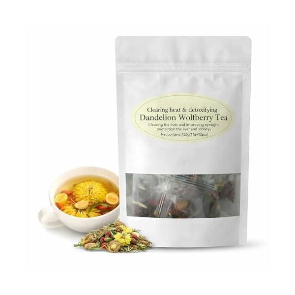 Tisane Détox Circulatoire – Baumélis, Infusion de Plantes Naturelles, Mélange de Tisane Bien-Être, Thé aux Herbes en Vrac pou...