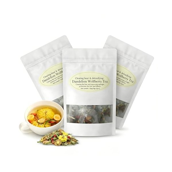 Tisane Détox Circulatoire – Baumélis, Infusion de Plantes Naturelles, Mélange de Tisane Bien-Être, Thé aux Herbes en Vrac pou...