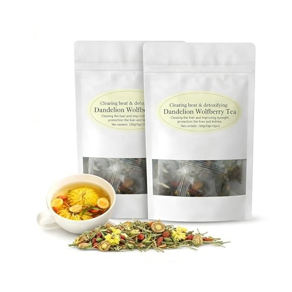 Tisane Détox Circulatoire – Baumélis, Infusion de Plantes Naturelles, Mélange de Tisane Bien-Être, Thé aux Herbes en Vrac pou...