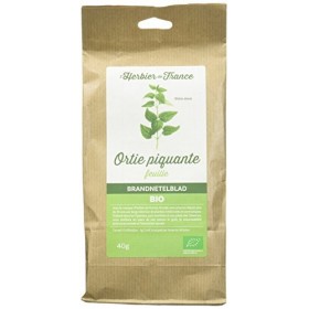 LHerbier de France Ortie Piquante Feuilles Bio Sachet Kraft 40 g