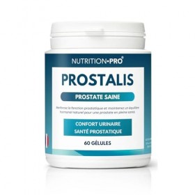 Prostalis – 60 Gélules | Santé de la Prostate | Serenoa Repens • Pygeum • Ortie • Courge | Confort urinaire & vitalité mascul