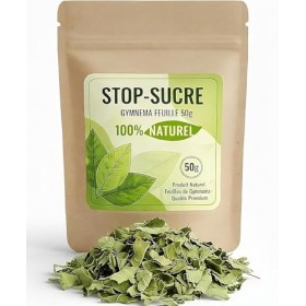Tisane Stop Sucre 100%Gymnema Sylvestre en Feuilles Naturel | Réduction du Goût Sucré & Contrôle des Envies