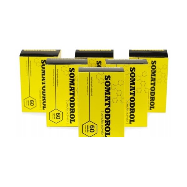 6x Somatodrol Dietary Supplement Masse et Force pour les Muscles