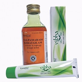 Kottakkal NALPAMARADI KERATAILAM 200 mlx1 et KoTTAKKAL Vibha 25 g par Kottakkal Arya Vaidya Sala