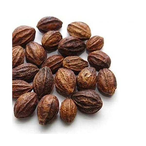 AOZA Sree Madhava Sai Organics Dry Whole Haritaki/Kadukkai/Karakkaya/Myrobalan jaune – 200 g