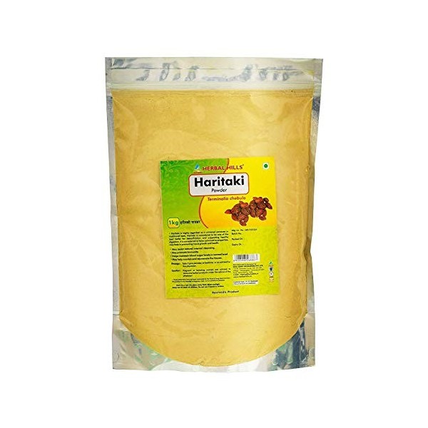JEVR Haritaki/Harde Poudre 1 Kg Lot de 2 