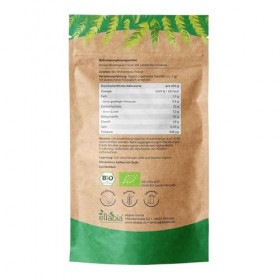 DE-ÖKO-007 Poudre dherbe de blé bio moulue 200 g | Poudre dherbe de blé issue de lagriculture allemande | 100 % pure sans He...