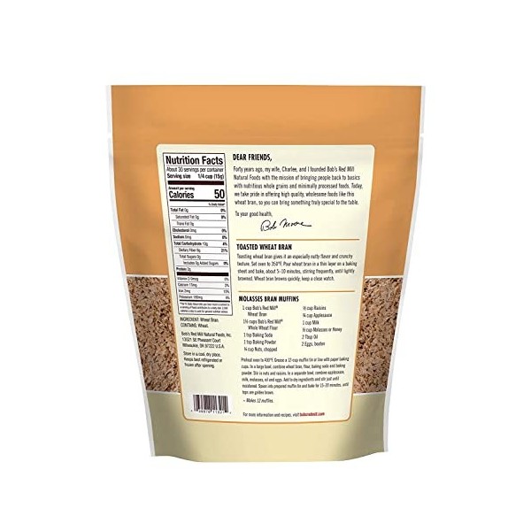 Bobs Red Moulin son de blé, 8 oz