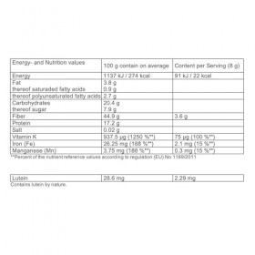 Wheatgrass Energy and Swing, Organic, Sanatur 250 g poudre