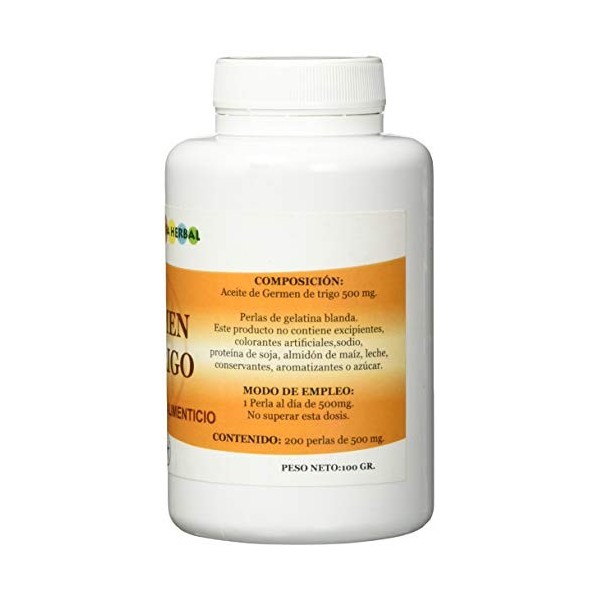 ALFAHERBAL ACEITE DE KRILL 60perlas – huile naturelle pour compléter cuisine et soins corporels, s’utilise selon les recomman