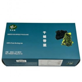 Algues séchées Wakame 100g/boîte 100% de la mer profonde