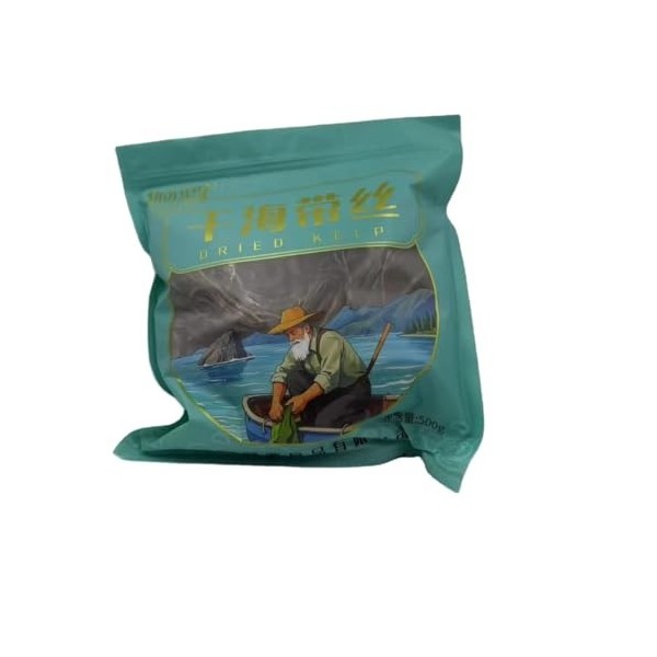 Laminaria Japonica Lot de 2 lamelles de varech séchées au soleil