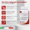 Lipigood Lycomplex Complément Cholestérol | Riz Rouge Fermenté | Monakolina K, Choline, Lycopène, Polycosanols, Artichaut, Co
