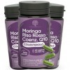 Complément Riz Rouge Fermenté et Moringa BIO | Complément pour Triglycérides 100% Naturel | Coenzyme Q10, Fenugrec, Monacolin