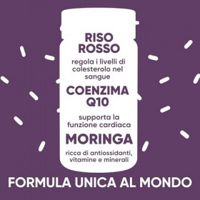 Complément Riz Rouge Fermenté et Moringa BIO | Complément pour Triglycérides 100% Naturel | Coenzyme Q10, Fenugrec, Monacolin