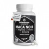 Complexe de Maca Noir Hautement Dosé, 30000mg par Dose Journalière, 500mg dExtrait de Maca 20:1 avec L-Arginine, Tribulus, G ...
