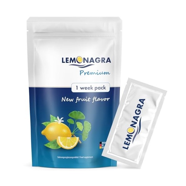 Lemonagra | combinaison dingrédients éprouvée | utilisation douce | 7 sachets par boîte