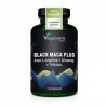 Vegavero Complexe Maca Noire 5000 mg | Avec Ginseng, L-Arginine, Tribulus, Zinc | Pre Workout | 120 Gélules | Vegan & Sans Ad