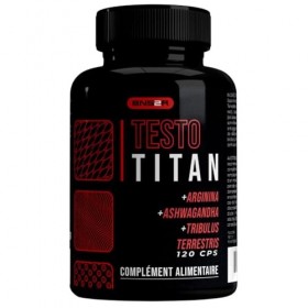 Testostérone Homme Fort 120 Gélules | Complexe avec Ashwagandha, Maca Péruvienne, L-Arginine, Tribulus Terrestris et Zinc - C