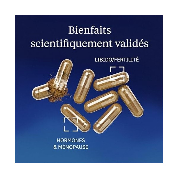 Maca BIO du Pérou ultra concentrée 11:1 - Vitalité, libido, tonus & équilibre - Extrait totum Full Spectrum sans alcaloïdes -