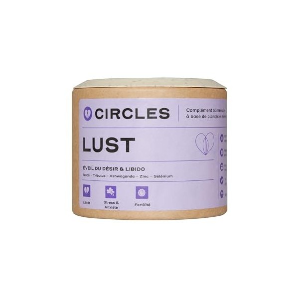 Vitalité, Libido & Énergie | Maca, Ashwagandha, Tribulus, Zinc, Vitamines B6-B9 | Équilibre hormonal & bien-être intime LUST 