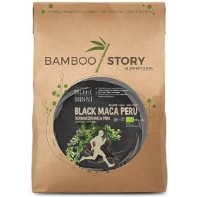 BAMBOO STORY | Maca NOIRE | Poudre | 100% Perou | Crue | Bio | Pure | 900g