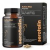 serotalin ACTIVE MEN Maca T-Gélules pour hommes actifs | Fenugrec avec Shilajit, L-Citrulline, Maca noire & Tribulus | Végan 
