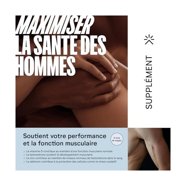 Numan Testosterone Pro – Complément alimentaire pour hommes à base de Tribulus Terrestris, de racine de maca, de ginseng Pana