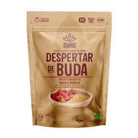 ISWARI DESPERTAR DE BUDA maca-vainilla 360gr. – produit spécialisé pour un usage quotidien, poids 360 g, peut être utilisé ré