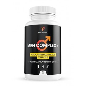 Testosterone Homme - Énergie, Performance Physique, Vitalité Masculine - Avec Maca, Tribulus Terrestris, Ginseng, L arginine,