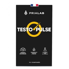Testo Pulse | Booster Testostérone Naturel | Tribulus, Maca, Ginseng, Fenugrec et Zinc | Performance Masculine | Libido, Viri