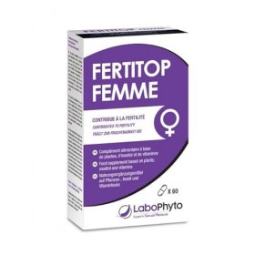 Labophyto Cure fertilité fertitop femme - Lot de 5 x 60 gélules Maca
