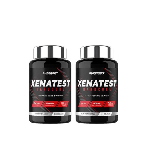 Superset Nutrition | Cure Testosterone - 50 Jours | Boosters de testostérone | 50 jours pour une production maximale de testo