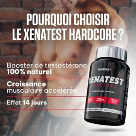 Superset Nutrition | Cure Testosterone - 50 Jours | Boosters de testostérone | 50 jours pour une production maximale de testo