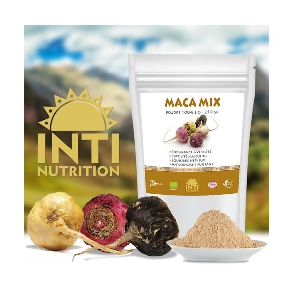 Mélange Maca Péruvien, Poudre de Maca Mix