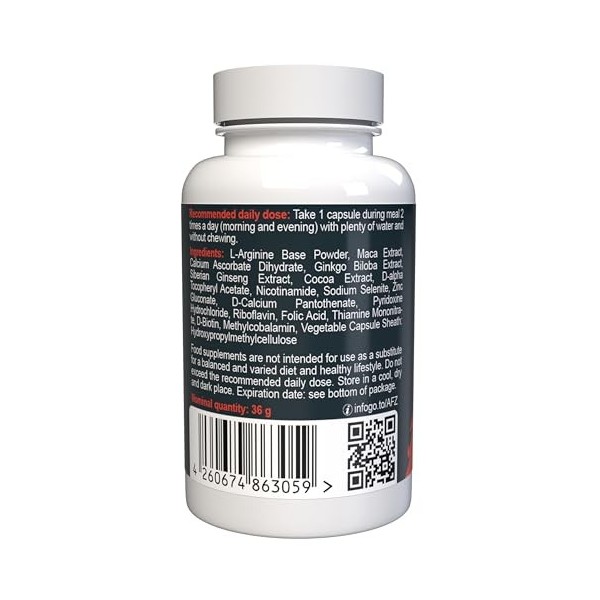 Alfazone - 180 capsules 3 x 60 capsules – Lot de 3