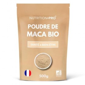 Maca bio en poudre | Libido • Fertilité | Santé • immunité | Bio • Ecocert | Fabriquée en France 500G 