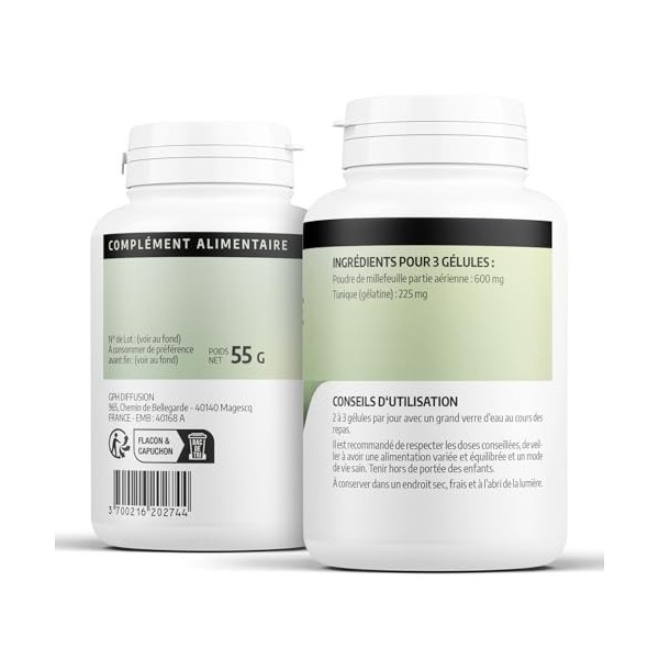 Millefeuille 200mg - 200 gélules