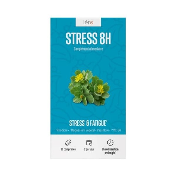 Léro Stress & Fatigue 8H 30 Comprimés