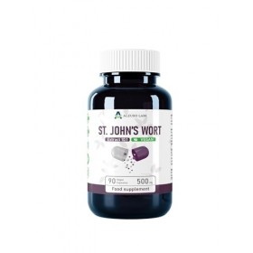 Alzuro Labs St. John’s Wort 5,000mg Equivalent 500mg 10:1 Extract – 90 Vegan Capsules | Natural Mood & Emotional Balance Su