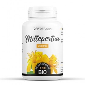 Millepertuis Bio - 250 mg - 200 gélules végétales