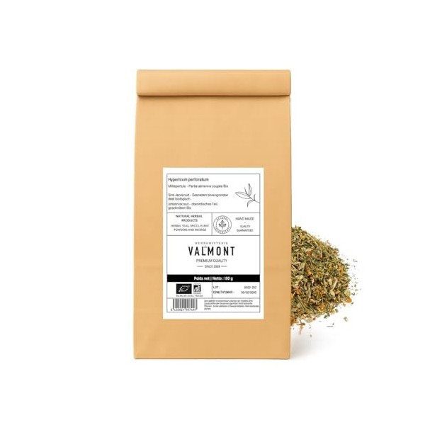 Tisane Millepertuis Hypericum Bio - Plante coupée - 100g