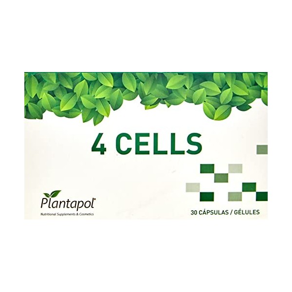 PLANTAPOL 4 CELLS 30cap. – à prendre régulièrement selon la dose conseillée, complément alimentaire sous forme de gélules, bo
