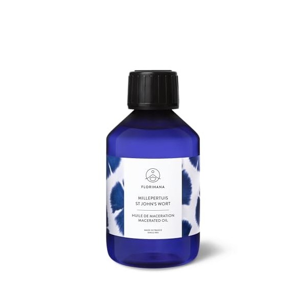 FLORIHANA – Huile de Macération Millepertuis BIO – Cosmos – 200 ml Millepertuis perforé