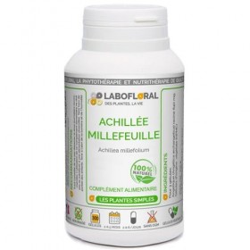 Achillée Millefeuille Labofloral 300 gélules dosées à 200 mg - Complément alimentaire - Digestion, respiration - Fabriqué en 