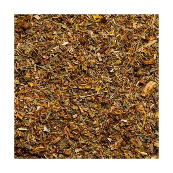 Tisane de Millepertuis Bio 500g 2x250g - Millepertuis véritable, coupé - Hypericum - embouteillé et contrôlé en Allemagne -