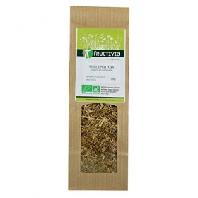 Tisane de Millepertuis Bio - 150 g | Format Vrac | Vegan | Fabriqué en France Millepertuis perforé