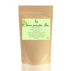 France Herboristerie NEEM Poudre ayurvédique Bio - Sachet de 100 grammes