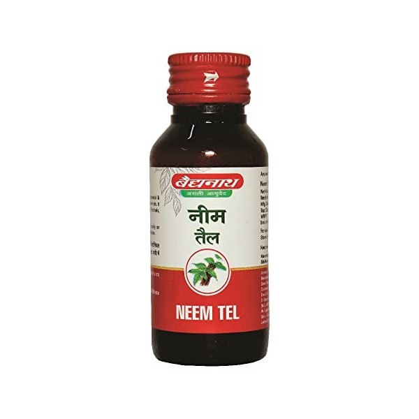 Baidyanath Huile de margousier 50 ml - Lot de 2