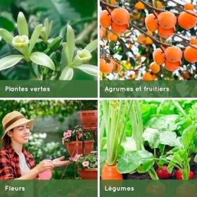 1L Lhuile de neem et savon de potassium Concentré - 100% Naturel Ecologique - Améliore et active les défenses naturelles des